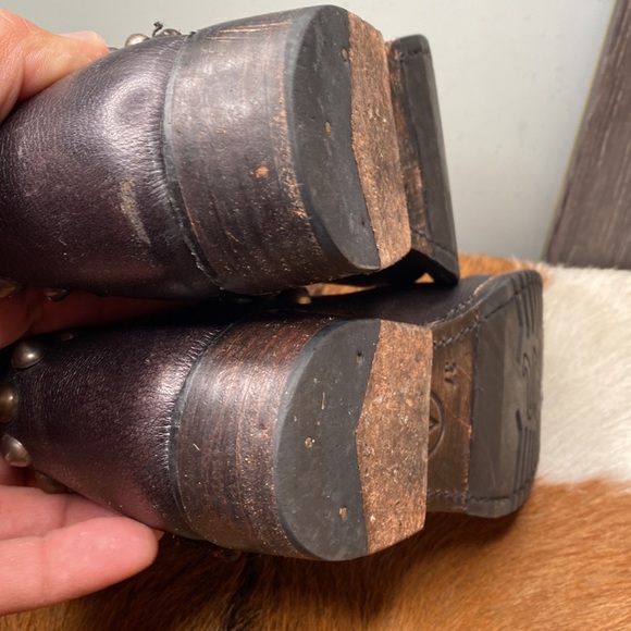 Womens ash leather moto boots size 37 check them out very nice thanks 🙏 - Picture 5 of 9